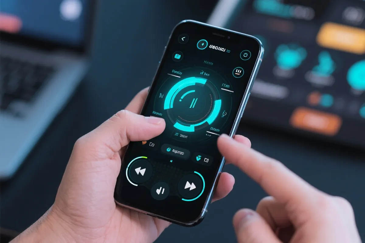 移动端 HUD 操作界面
